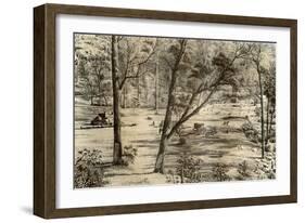 Free Selector's Hut, Australia, 1879-McFarlane and Erskine-Framed Giclee Print