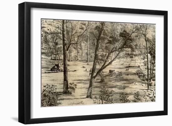 Free Selector's Hut, Australia, 1879-McFarlane and Erskine-Framed Giclee Print