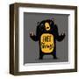 Free Shrugs-Michael Buxton-Framed Art Print