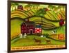 Free Spirit Farmland Lang 2018-Cheryl Bartley-Framed Giclee Print