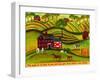 Free Spirit Farmland Lang 2018-Cheryl Bartley-Framed Giclee Print