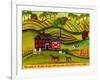 Free Spirit Farmland Lang 2018-Cheryl Bartley-Framed Giclee Print