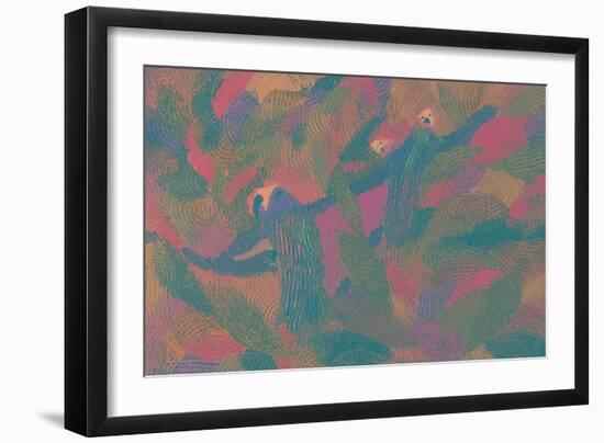 Free Spirits-Maryse Pique-Framed Giclee Print