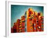 Free Trade Wharf-Noel Paine-Framed Giclee Print