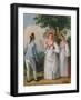 Free West Indian Creoles in Elegant Dress, c.1780-Agostino Brunias-Framed Giclee Print