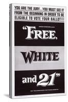 Free, White and 21, 1963-null-Stretched Canvas