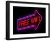 Free Wifi Concept-sam2172-Framed Art Print