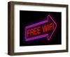 Free Wifi Concept-sam2172-Framed Art Print