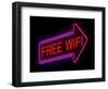 Free Wifi Concept-sam2172-Framed Art Print