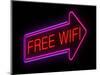 Free Wifi Concept-sam2172-Mounted Art Print