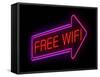 Free Wifi Concept-sam2172-Framed Stretched Canvas