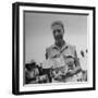 Freed American Pow Holding Red Cross Supplies after His Release from a Japanese Prison Camp-Carl Mydans-Framed Photographic Print