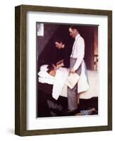 "Freedom From Fear", March 13,1943-Norman Rockwell-Framed Giclee Print