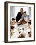 "Freedom From Want", March 6,1943-Norman Rockwell-Framed Premium Giclee Print