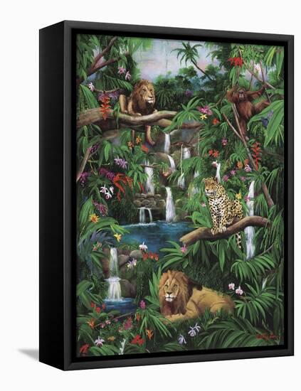 Freedom in the Jungle-Betty Lou-Framed Stretched Canvas