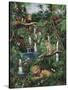 Freedom in the Jungle-Betty Lou-Stretched Canvas