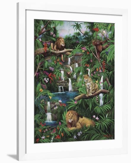 Freedom in the Jungle-Betty Lou-Framed Giclee Print