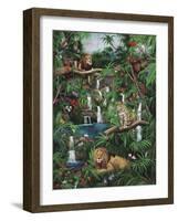 Freedom in the Jungle-Betty Lou-Framed Giclee Print