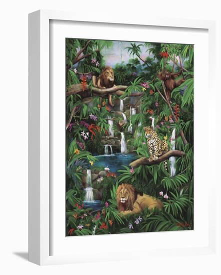 Freedom in the Jungle-Betty Lou-Framed Giclee Print