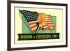 Freedom is Everybody's Job-null-Framed Art Print