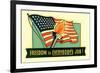 Freedom is Everybody's Job-null-Framed Art Print