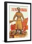 Freedom Loan-Boris Kustodiyev-Framed Art Print