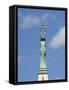 Freedom Monument, Riga, Latvia, Baltic States-Gary Cook-Framed Stretched Canvas