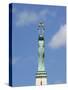 Freedom Monument, Riga, Latvia, Baltic States-Gary Cook-Stretched Canvas