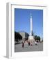 Freedom Monument, Riga, Latvia-Peter Thompson-Framed Photographic Print