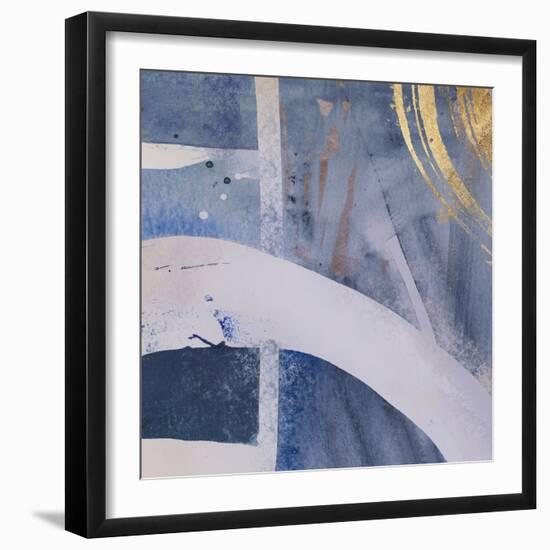 Freedom of Blue I-Jacob Q-Framed Art Print