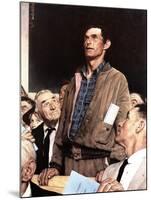 "Freedom Of Speech", February 21,1943-Norman Rockwell-Mounted Giclee Print