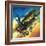 Freedom of the Skies: Yankee Super Ace. Edward Rickenbacker-Wilf Hardy-Framed Giclee Print