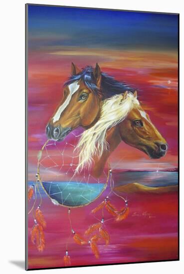 Freedom of Visions-Sue Clyne-Mounted Giclee Print