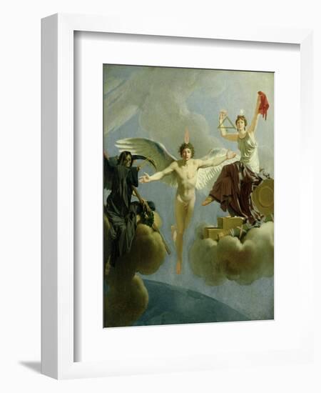 Freedom or Death, 1794-95-Jean-Baptiste Regnault-Framed Giclee Print