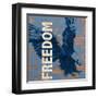 Freedom Reigns-Morgan Yamada-Framed Art Print