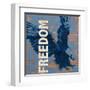 Freedom Reigns-Morgan Yamada-Framed Art Print