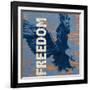 Freedom Reigns-Morgan Yamada-Framed Art Print