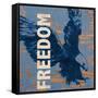 Freedom Reigns-Morgan Yamada-Framed Stretched Canvas