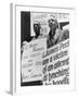 Freedom Riders James Peck and Henry Thomas Protest at NYC Bus Terminal, May 1961-null-Framed Photo