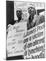 Freedom Riders James Peck and Henry Thomas Protest at NYC Bus Terminal, May 1961-null-Mounted Photo