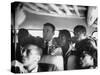Freedom Riders on a Bus Making a Test Trip into Mississippi-null-Stretched Canvas