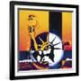 Freedom Sign-Philippe Hugonnard-Framed Giclee Print