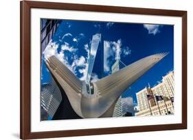 Freedom Tower and Oculos - seen from World Trade Center, NY, NY-null-Framed Photographic Print