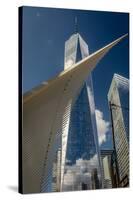 Freedom Tower and Oculos - seen from World Trade Center, NY, NY-null-Stretched Canvas