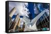 Freedom Tower and Oculos - seen from World Trade Center, NY, NY-null-Framed Stretched Canvas