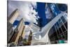 Freedom Tower and Oculos - seen from World Trade Center, NY, NY-null-Stretched Canvas