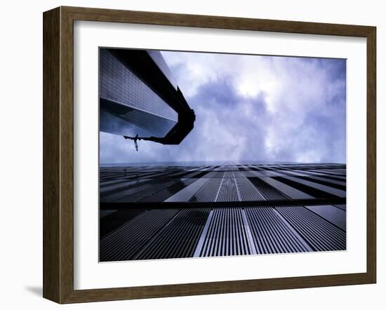 Freedom Tower and Wtc 7, Manhattan, New York City-Sabine Jacobs-Framed Photographic Print