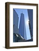 Freedom Tower at the World Financial Center, New York, Usa-Christian Heeb-Framed Photographic Print