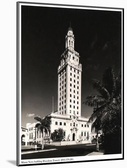 Freedom Tower, Miami-null-Mounted Photographic Print