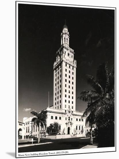 Freedom Tower, Miami-null-Mounted Photographic Print